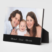 モダンカスタム写真天板イーゼル フォトプラーク (側面)