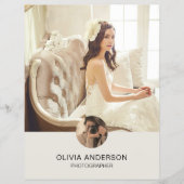 モダンカスタム写真QRフォトグラファー事業 チラシ (正面)