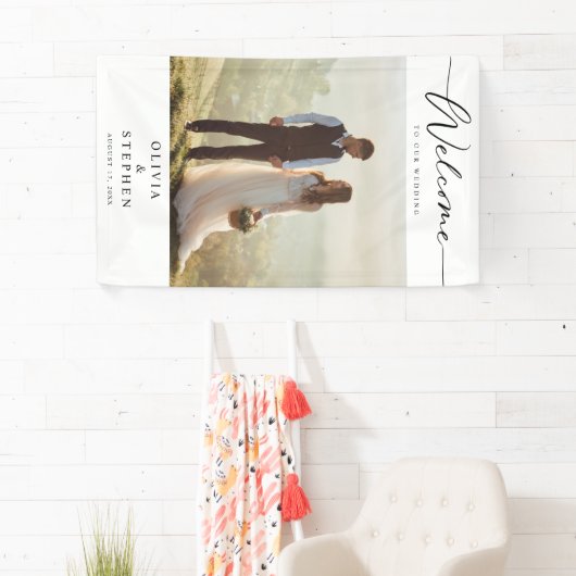 モダンカスタム写結婚真 横断幕 (インサイチュ)