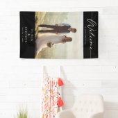 モダンカスタム写結婚真 横断幕 (インサイチュ)