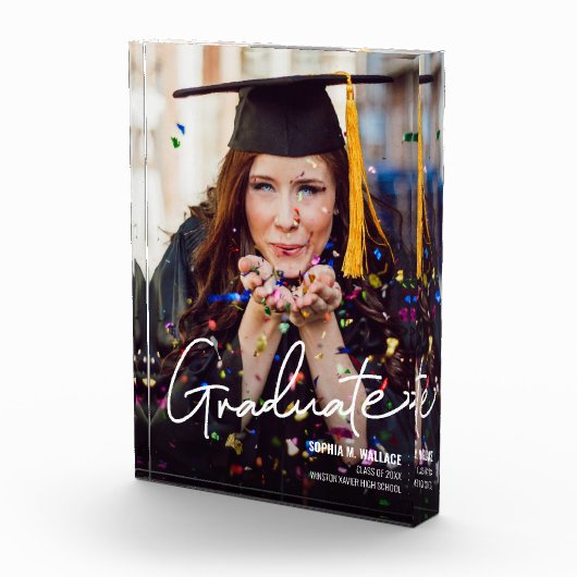 モダンカスタム卒業写真 フォトブロック (右)