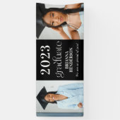 モダンカスタム卒業旗 横断幕 (縦)