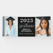 モダンカスタム卒業旗 横断幕 (横)