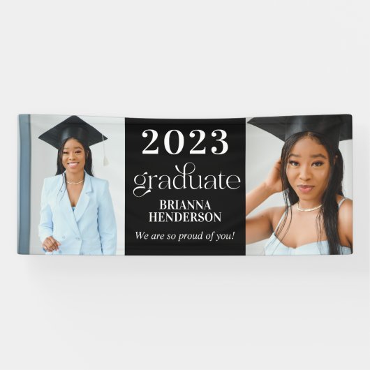 モダンカスタム卒業旗 横断幕 (横)