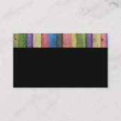 モダンカスタム名刺テンプレート 名刺 (裏面)