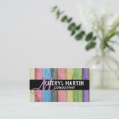 モダンカスタム名刺テンプレート 名刺 (スタンド正面)