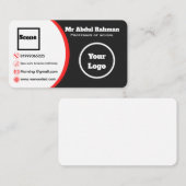 モダンカスタム名刺 名刺 (正面/裏面)