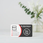 モダンカスタム名刺 名刺 (スタンド正面)