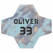 モダンカスタム名・ナンバー サッカーボール (フラット)