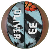 モダンカスタム名・ナンバー バスケットボール (縦)