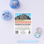 モダンカスタム実在不動産業者 チラシ (シングル)