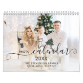 モダンカスタム家族の写真2023シック カレンダー (カバー)