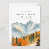 モダンカスタム山 セーブザデート (正面/裏面)