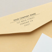 モダンカスタム差出人住所 セルフインキングスタンプ