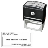 モダンカスタム差出人住所 セルフインキングスタンプ (インサイチュ)