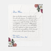 モダンカスタム帳 フリースブランケット (正面)