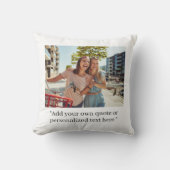 モダンカスタム引用文 クッション (正面)