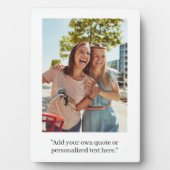 モダンカスタム引用文 フォトプラーク (正面)