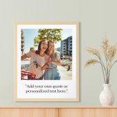 モダンカスタム引用文 ポスター