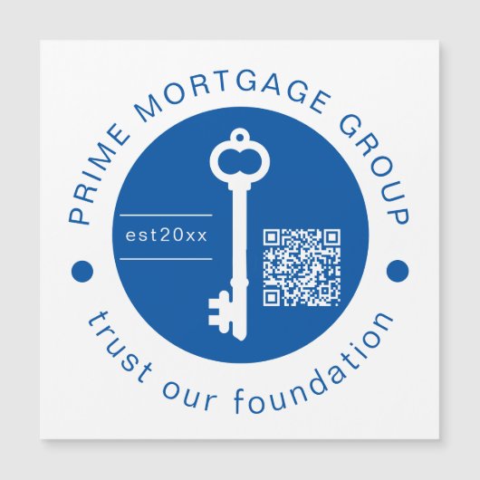 モダンカスタム抵当会社追加のロゴ (正面)