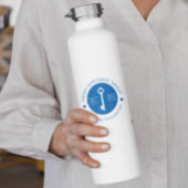 モダンカスタム抵当会社追加のロゴ ウォーターボトル