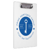 モダンカスタム抵当会社追加のロゴ クリップボード (右)
