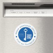 モダンカスタム抵当会社追加のロゴ マグネット (インサイチュ (食洗機))