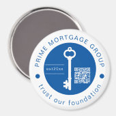 モダンカスタム抵当会社追加のロゴ マグネット (正面/裏面)