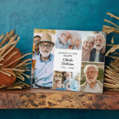 モダンカスタム文字5 – 写真コラージュ記念碑 フォトプラーク (側面)