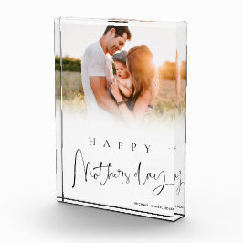 モダンカスタム母の日の贈り物 フォトブロック