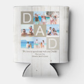 モダンカスタム父の日写真 缶クーラー (正面)