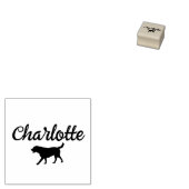 モダンカスタム犬の署名 ラバースタンプ (押印)