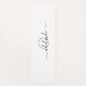 モダンカスタム白黒ヨガマット ヨガマット (正面)