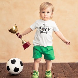 モダンカスタム誇りを持った卒業生の息子 ベビーTシャツ