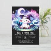 モダンカスタム誕生日 招待状 (スタンド正面)