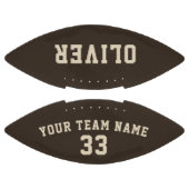 モダンカスタム選手の名前番号チームフットボール アメリカンフットボール (パネル)