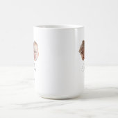 モダンカスタム2つのベビー顔ギフト孫 モーフィングマグカップ (中央)