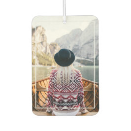 モダンカスタム2枚の写真シンプル枠 カーエアーフレッシュナー