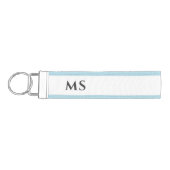 モダンカスタム3 Photo Collage Monogram リストバンドキーホルダー (鍵左)