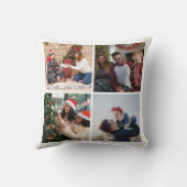 モダンカスタム4枚コラージュ クッション (裏面)