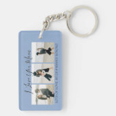 モダンカスタム | 3フォトキーチェーン キーホルダー (裏面)