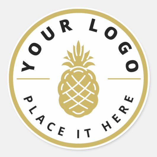 モダンカスタムBusiness Logoプロフェッショナル包装 ラウンドシール (正面)