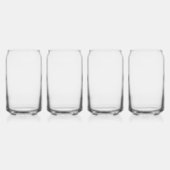 モダンカスタムBusiness Logo Company Promotion ガラス缶 (左)