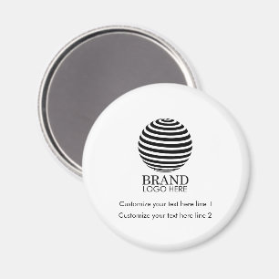 モダンカスタムBusiness Logo Company Promotion マグネット