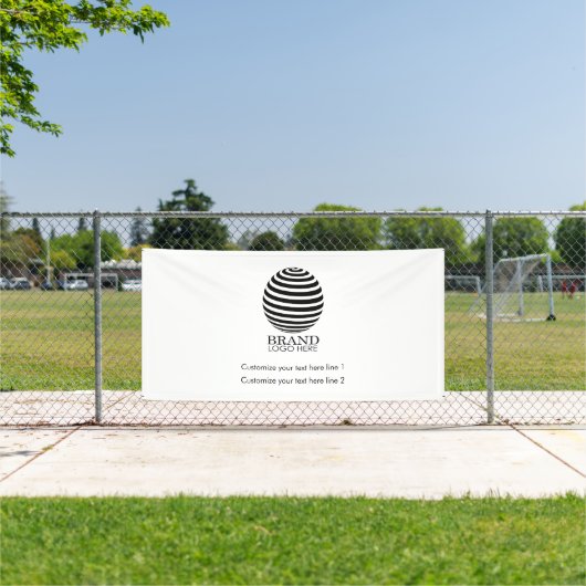 モダンカスタムBusiness Logo Company Promotion 横断幕 (インサイチュ)