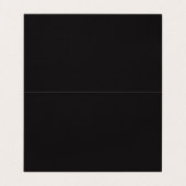 モダンカスタムCaterer写真折り 名刺 (内部フラット)