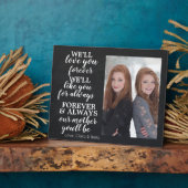 モダンカスタムChalkboard Mother's Dayフォトプラーク フォトプラーク (側面)