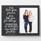 モダンカスタムChalkboard Mother's Dayフォトプラーク フォトプラーク (正面)