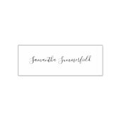 モダンカスタムCursiveスクリプト署名 セルフインキングスタンプ (デザイン)