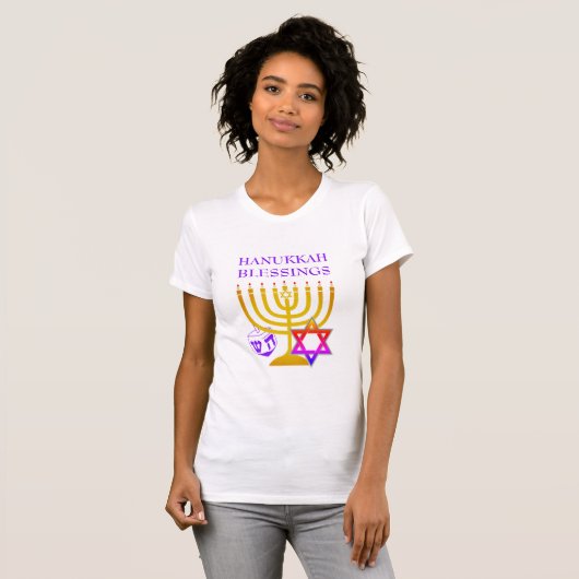 モダンカスタムHANUKKAH Tシャツ (正面フル)